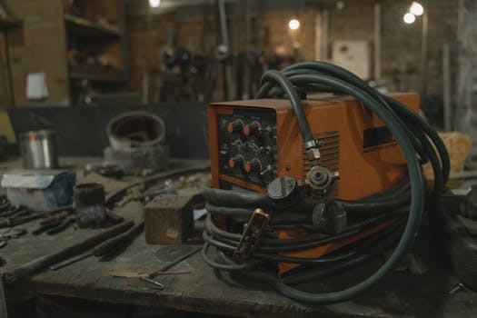 image of electrical tools and safety equipment