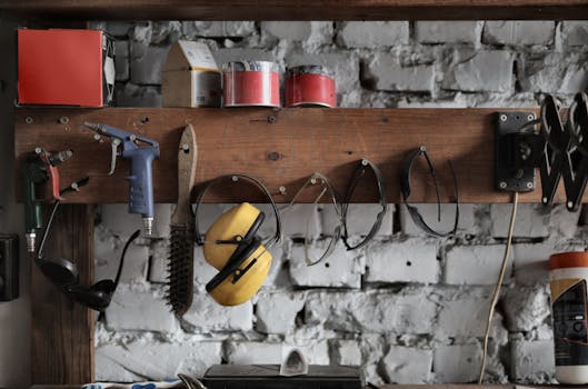 assorted electrical tools